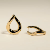 Molten XL Hoops in Gold-Astrid & Miyu