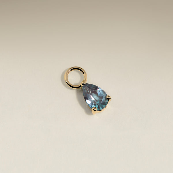 Alexandrite June Earring Charm in Solid Gold-Astrid & Miyu