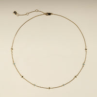 Cosmic Opal Charm Necklace in Gold-Astrid & Miyu