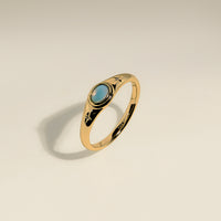 Cosmic Opal Cocktail Ring in Gold-Astrid & Miyu