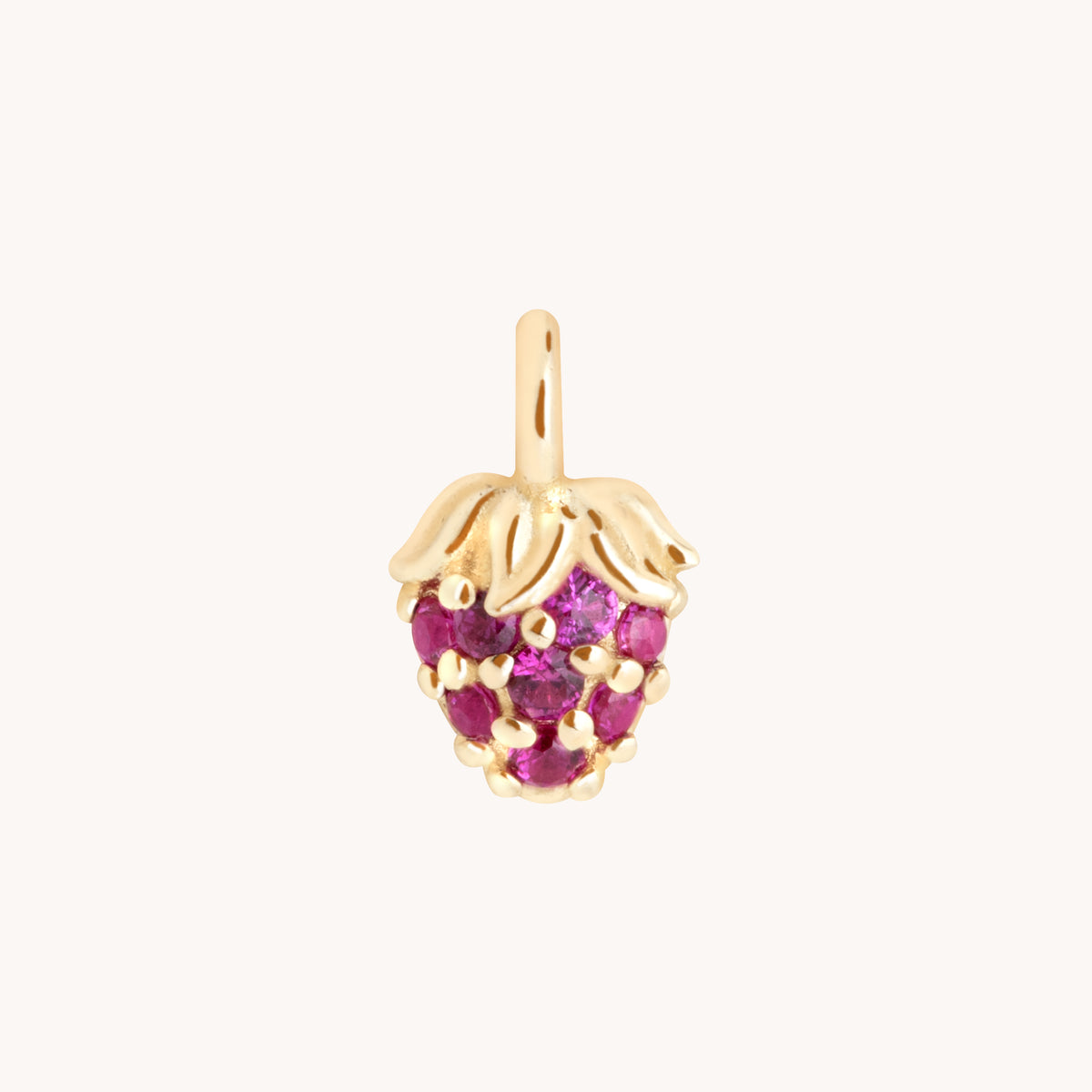 Strawberry Charm 9k Gold-Astrid & Miyu