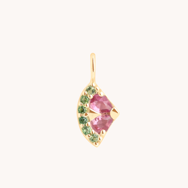 Watermelon Charm 9k Gold-Astrid & Miyu