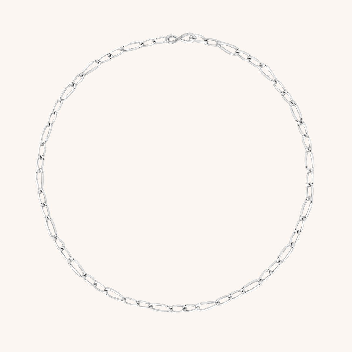 Charm Compatible Necklaces & Bracelets - Infinite Slim Chain Necklace in Silver - Chain Necklace - Astrid & Miyu