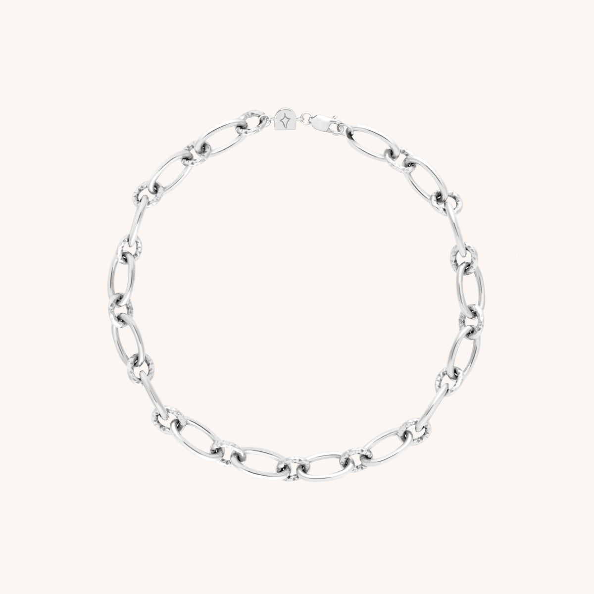 Bracelets - Bold Link Chain Bracelet in Silver - Bracelet - Astrid & Miyu