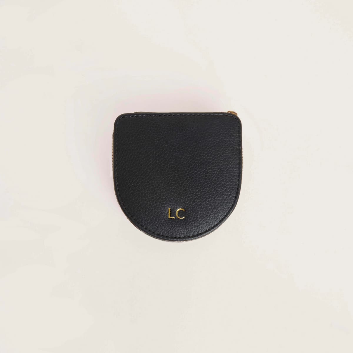 Jewellery Boxes - Leather Jewellery Box in Black - Jewellery Box - Astrid & Miyu