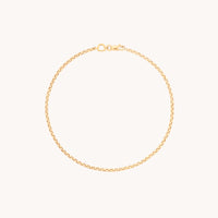 Chelsea Story Chain Bracelet in Solid Gold-Astrid & Miyu