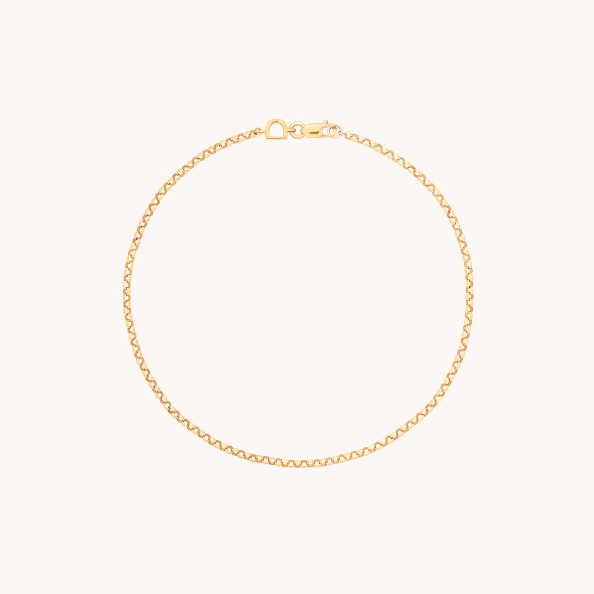 Chelsea Story Chain Bracelet in Solid Gold-Astrid & Miyu