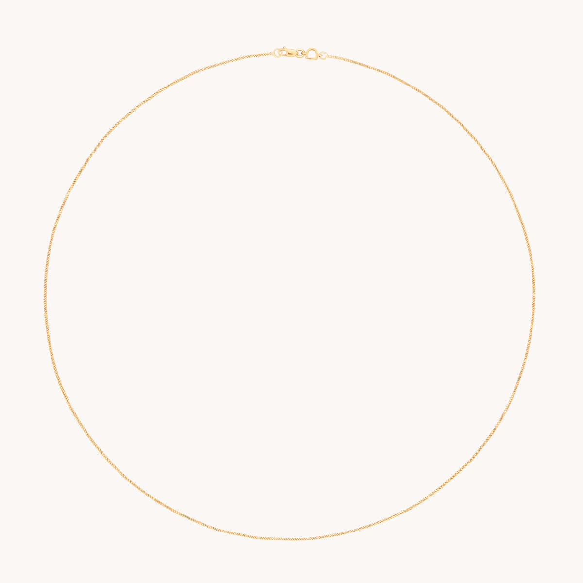 Miyu Story Chain Necklace in Solid Gold-Astrid & Miyu