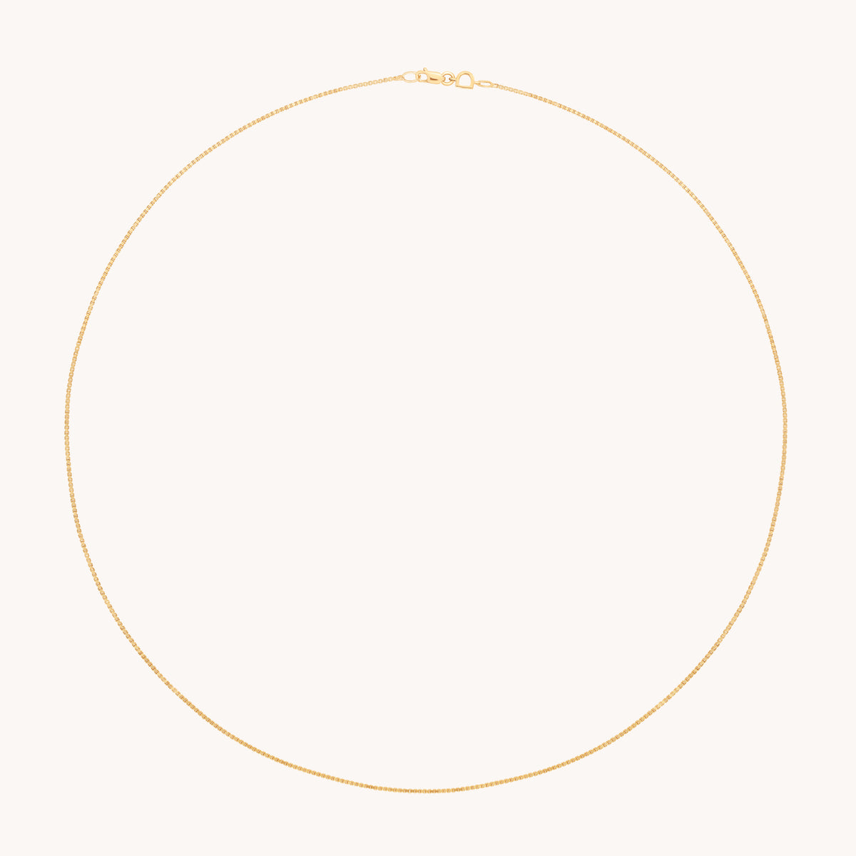 Shoreditch Story Chain Necklace in Solid Gold-Astrid & Miyu