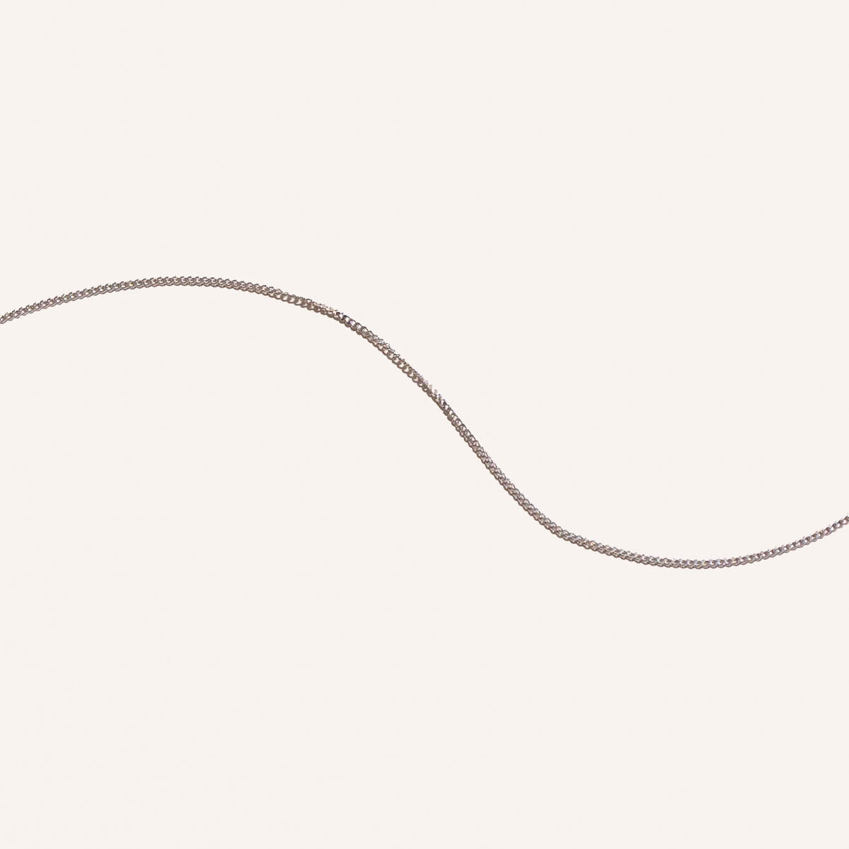 Charm Compatible Necklaces & Bracelets - Chelsea Chain Necklace in Solid White Gold - - Astrid & Miyu