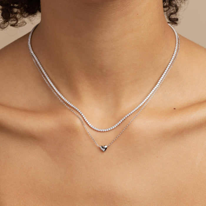 Silver Necklaces-Astrid &amp; Miyu