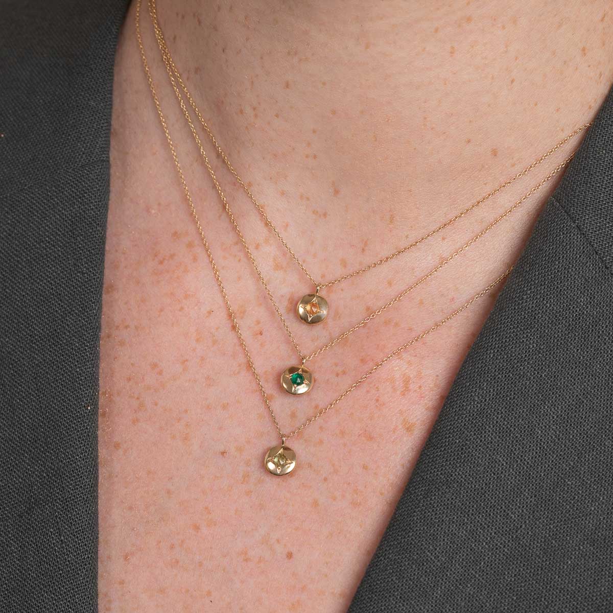 Birthstone Necklaces-Astrid &amp; Miyu