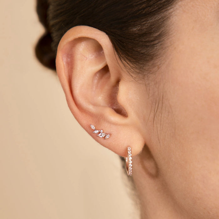 Rose Gold Earrings-Astrid &amp; Miyu