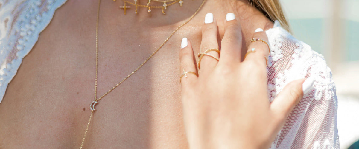 Lariat Necklaces-Astrid &amp; Miyu