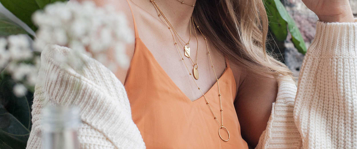 long stacking necklaces