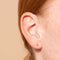 August Peridot - August Peridot Birthstone Earrings in Solid Gold - Stud Earrings - Astrid &amp; Miyu