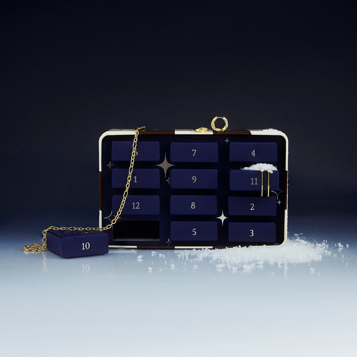 12 Day Advent Calendar in Gold-Astrid &amp; Miyu