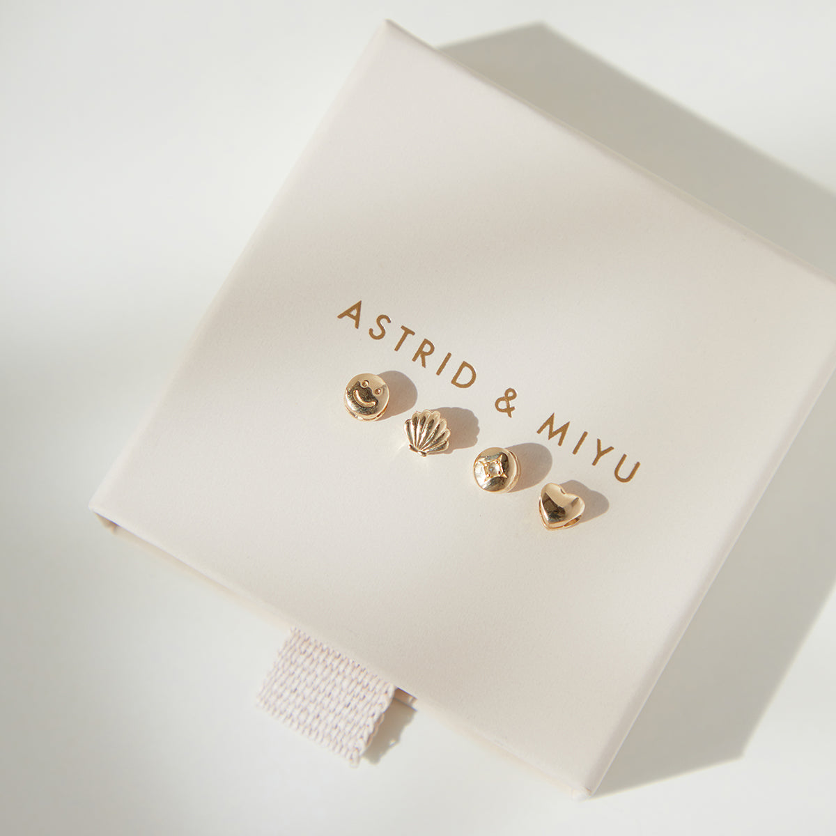 A&M Junior Collection - Cosmic Click Charm in 9k Gold - Click Charm - Astrid &amp; Miyu