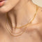 Charm Compatible Necklaces & Bracelets - Miyu Chain Necklace in Solid Gold - Chain Necklace - Astrid &amp; Miyu