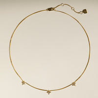 Cosmic Star Charm Necklace in Gold-Astrid &amp; Miyu