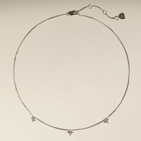 Cosmic Star Charm Necklace in Silver-Astrid &amp; Miyu