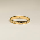 Cosmic Star Band Ring in Gold-Astrid &amp; Miyu