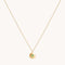 August Peridot - August Peridot Birthstone Necklace in Solid Gold - Pendant Necklace - Astrid &amp; Miyu