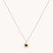 Birthstone Jewellery - September Sapphire Birthstone Necklace in Solid Gold - Pendant Necklace - Astrid &amp; Miyu