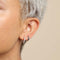 Earrings - Bold Essential Huggies in Silver - Huggies - Astrid &amp; Miyu