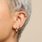 18k Gold Plated Jewellery - Essential Crystal Small Hoops in Gold - Hoop Earrings - Astrid &amp; Miyu
