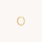 Earrings - Seamless Hoop 1.2mm in Solid Gold - - Astrid &amp; Miyu