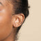 Earrings - Seamless Hoop 1.2mm in Solid Gold - - Astrid &amp; Miyu