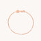 18k Rose Gold Plated Jewellery - Navette Crystal Bracelet in Rose Gold - Charm Bracelet - Astrid &amp; Miyu