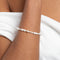 Beaded Jewellery - Serenity Pearl Beaded Bracelet in Silver - Bracelet - Astrid &amp; Miyu