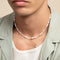 Beaded Jewellery - Serenity Pearl Beaded Necklace in Silver - Necklaces - Astrid &amp; Miyu