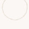 Beaded Jewellery - Serenity Pearl Beaded Necklace in Silver - Necklaces - Astrid &amp; Miyu