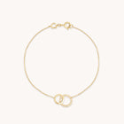 Orbit Topaz Bracelet in Solid Gold-Astrid &amp; Miyu