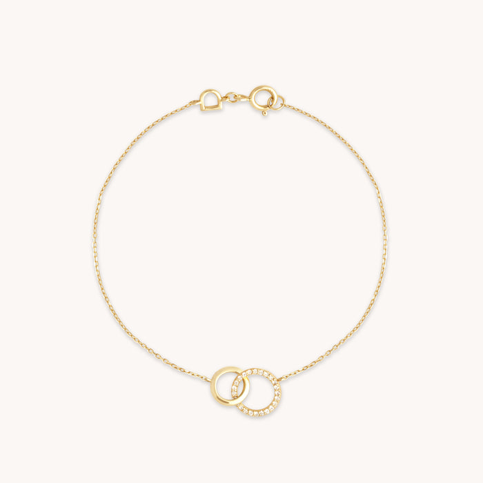 Orbit Topaz Bracelet in Solid Gold-Astrid &amp; Miyu