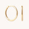 Earrings - Simple 12mm Hoops in Solid Gold - Hoop Earrings - Astrid &amp; Miyu