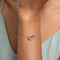 Bracelets - Dome Link Bracelet in Silver - Chain Bracelets - Astrid &amp; Miyu