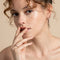 18k Rose Gold Plated Jewellery - Navette Crystal Band Ring in Rose Gold - Band Ring - Astrid &amp; Miyu