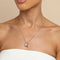 18k Gold Plated Jewellery - G Initial Bold Pendant Necklace in Gold - Pendant Necklace - Astrid &amp; Miyu