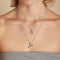 Necklaces & Bracelets - Y Initial Bold Pendant Necklace in Silver - Pendant Necklace - Astrid &amp; Miyu