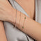 18k Gold Plated Jewellery - Essential Crystal Charm Bracelet in Gold - Bracelets - Astrid &amp; Miyu