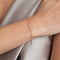 18k Rose Gold Plated Jewellery - Essential Crystal Charm Bracelet in Rose Gold - Bracelets - Astrid &amp; Miyu