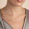 18k Rose Gold Plated Jewellery - Essential Crystal Pendant Necklace in Rose Gold - Pendant Necklace - Astrid &amp; Miyu