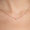 18k Rose Gold Plated Jewellery - Essential Crystal Pendant Necklace in Rose Gold - Pendant Necklace - Astrid &amp; Miyu