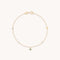14k Gold Opal & Topaz - Cosmic Star Opal Charm Bracelet in Solid Gold - Charm Bracelet - Astrid &amp; Miyu