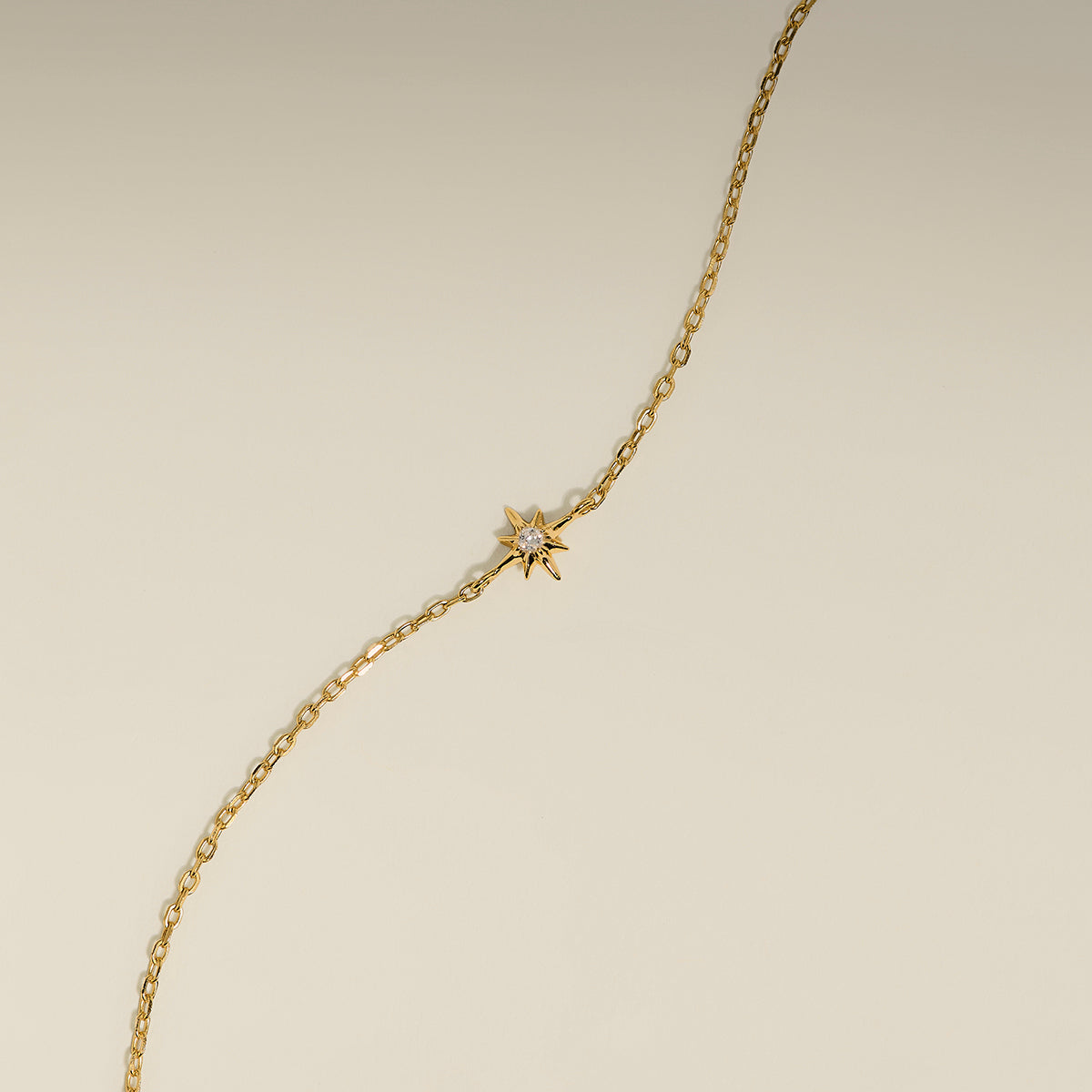 Shooting Star Charm Bracelet in Gold-Astrid &amp; Miyu