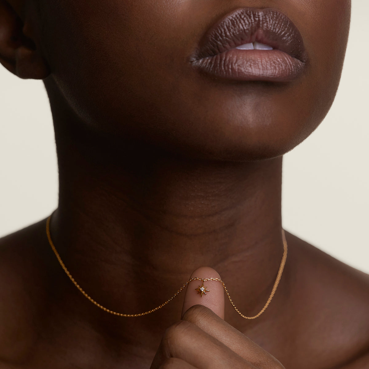 Twilight Star Pendant Necklace in Gold-Astrid &amp; Miyu